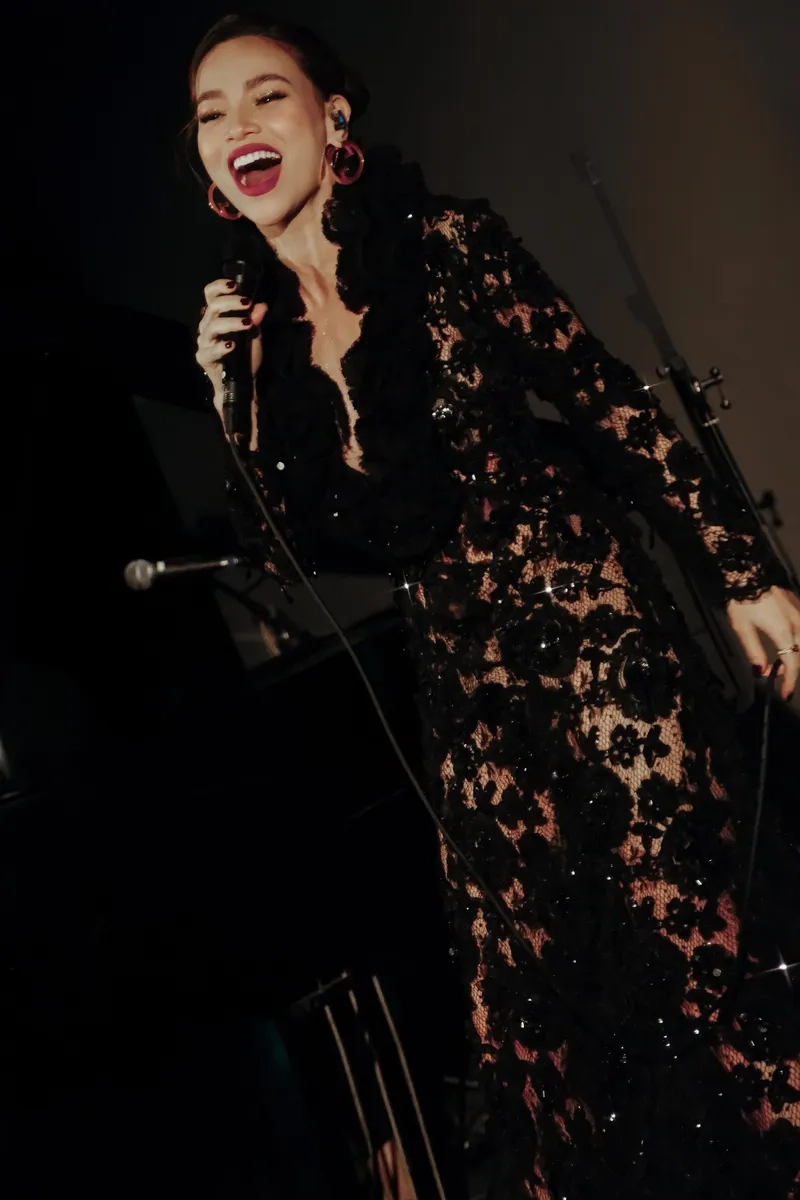 Thời trang Hồ Ngọc Hà phong cách Gucci