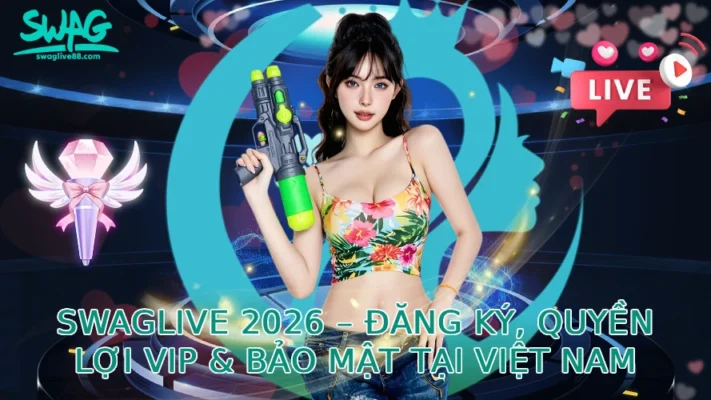Hướng Dẫn Sử Dụng SwagLive 2026 – Đăng Ký, Quyền Lợi VIP & Bảo Mật Tại Việt Nam